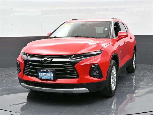 Certified 2021 Chevrolet Blazer 2LT with VIN 3GNKBCRS1MS554999 for sale in Kansas City