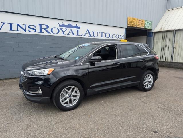 Used 2021 Ford Edge SEL with VIN 2FMPK4J93MBA56477 for sale in Owego, NY