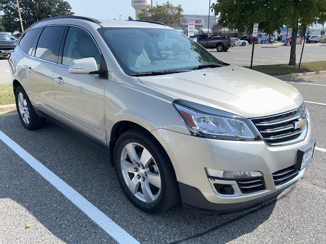 Used 2015 Chevrolet Traverse LTZ with VIN 1GNKVJKD4FJ340942 for sale in Mankato, Minnesota