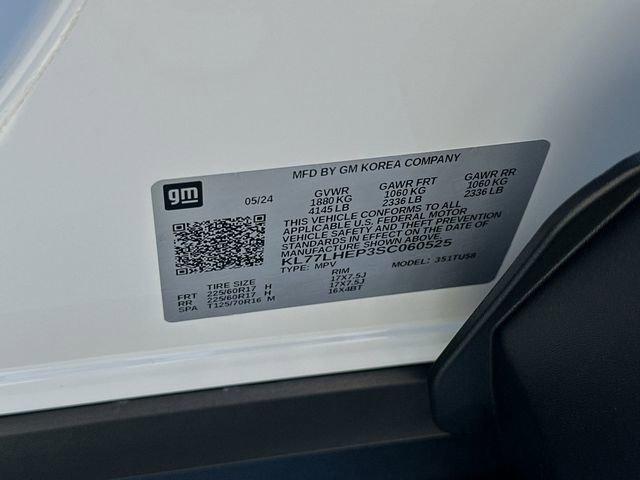 2025 Chevrolet Trax Vehicle Photo in RIVERSIDE, CA 92504-4106