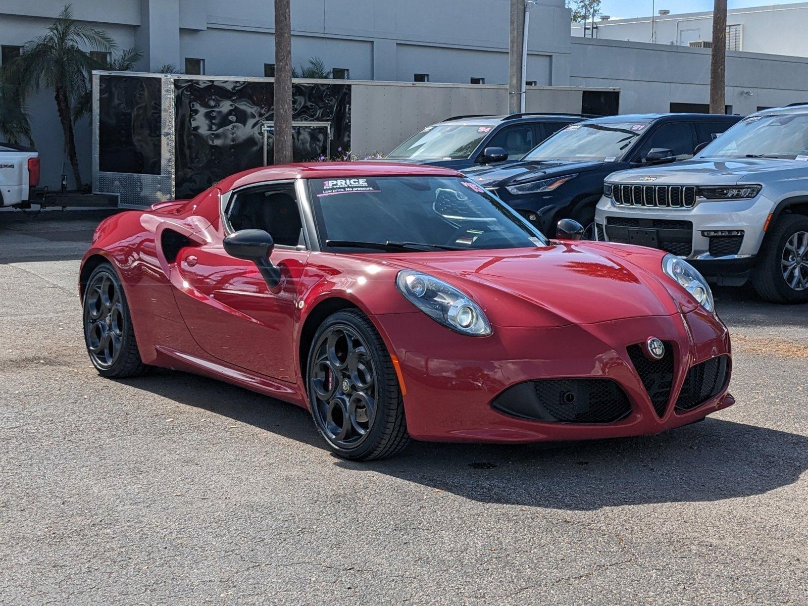 2015 Alfa Romeo 4C Vehicle Photo in Tampa, FL 33614