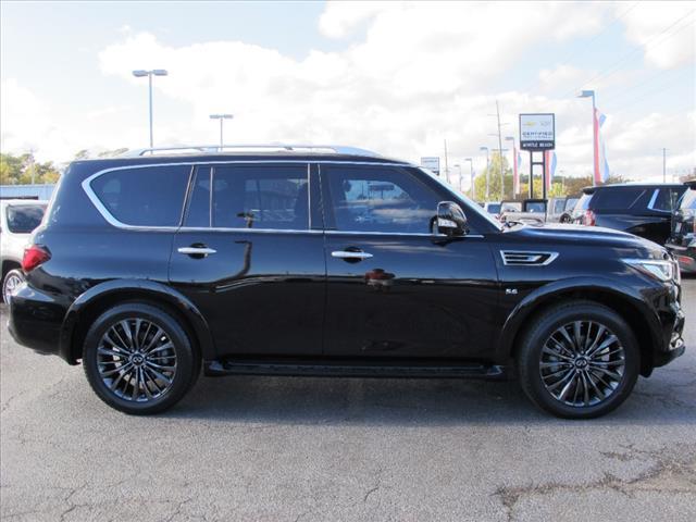 Used 2020 INFINITI QX80 Limited with VIN JN8AZ2NE5L9251661 for sale in Myrtle Beach, SC