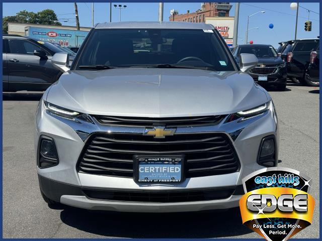 Used 2021 Chevrolet Blazer 2LT with VIN 3GNKBHRS2MS544236 for sale in Freeport, NY