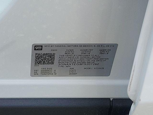 2023 Chevrolet Equinox Vehicle Photo in WATERTOWN, CT 06795-3318