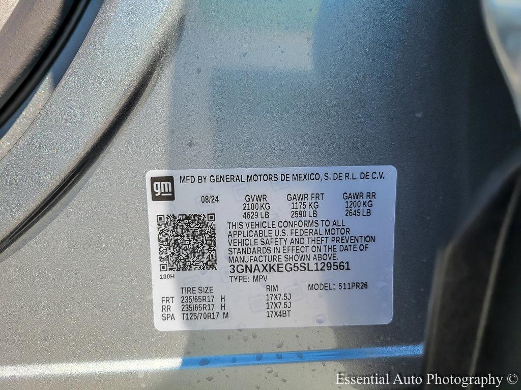 2025 Chevrolet Equinox Vehicle Photo in AURORA, IL 60503-9326