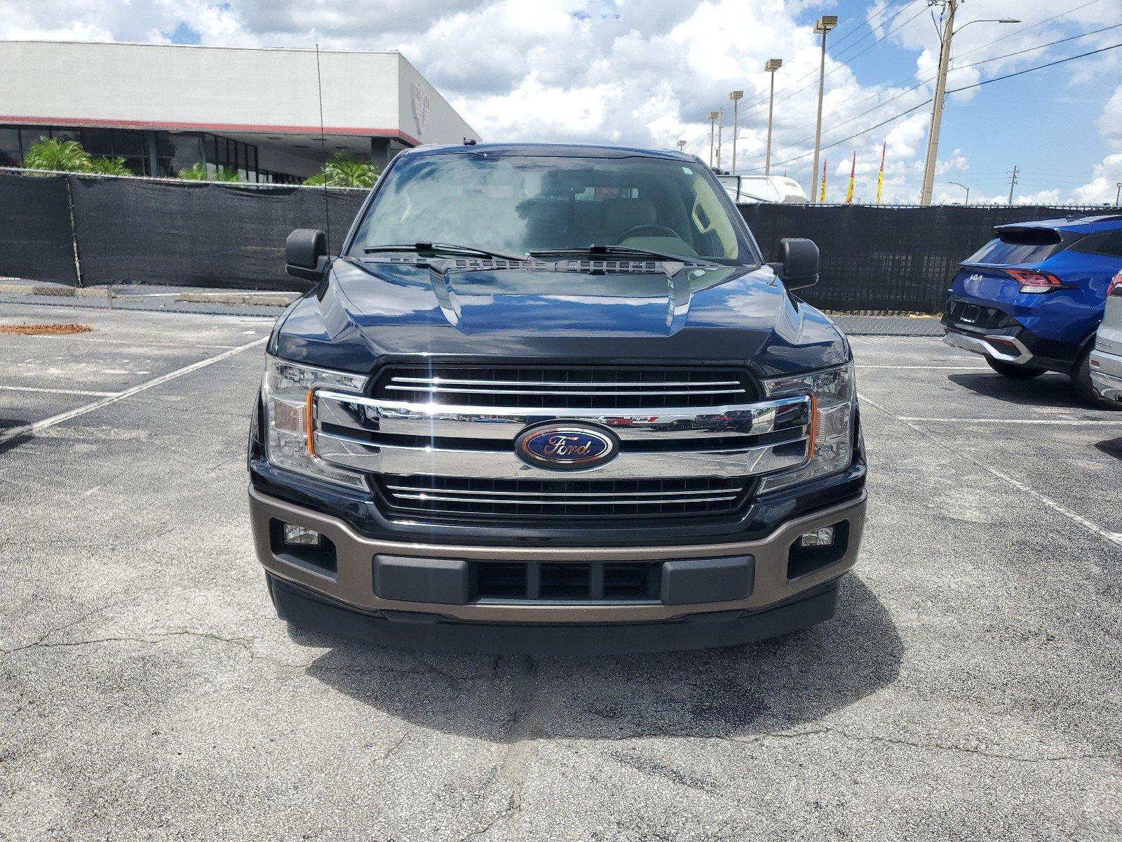 Used 2018 Ford F-150 Lariat with VIN 1FTEW1CG3JFA08627 for sale in Clermont, FL