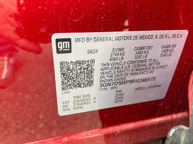 2024 Chevrolet Equinox EV Vehicle Photo in THOMPSONTOWN, PA 17094-9014