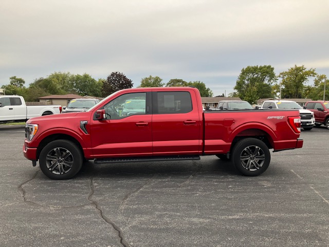 Used 2022 Ford F-150 Lariat with VIN 1FTFW1E83NFB49133 for sale in Pontiac, IL