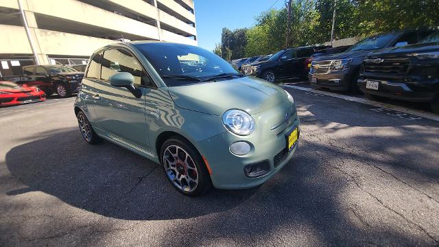 Used 2015 FIAT 500 Sport with VIN 3C3CFFBR2FT556000 for sale in Houston, TX