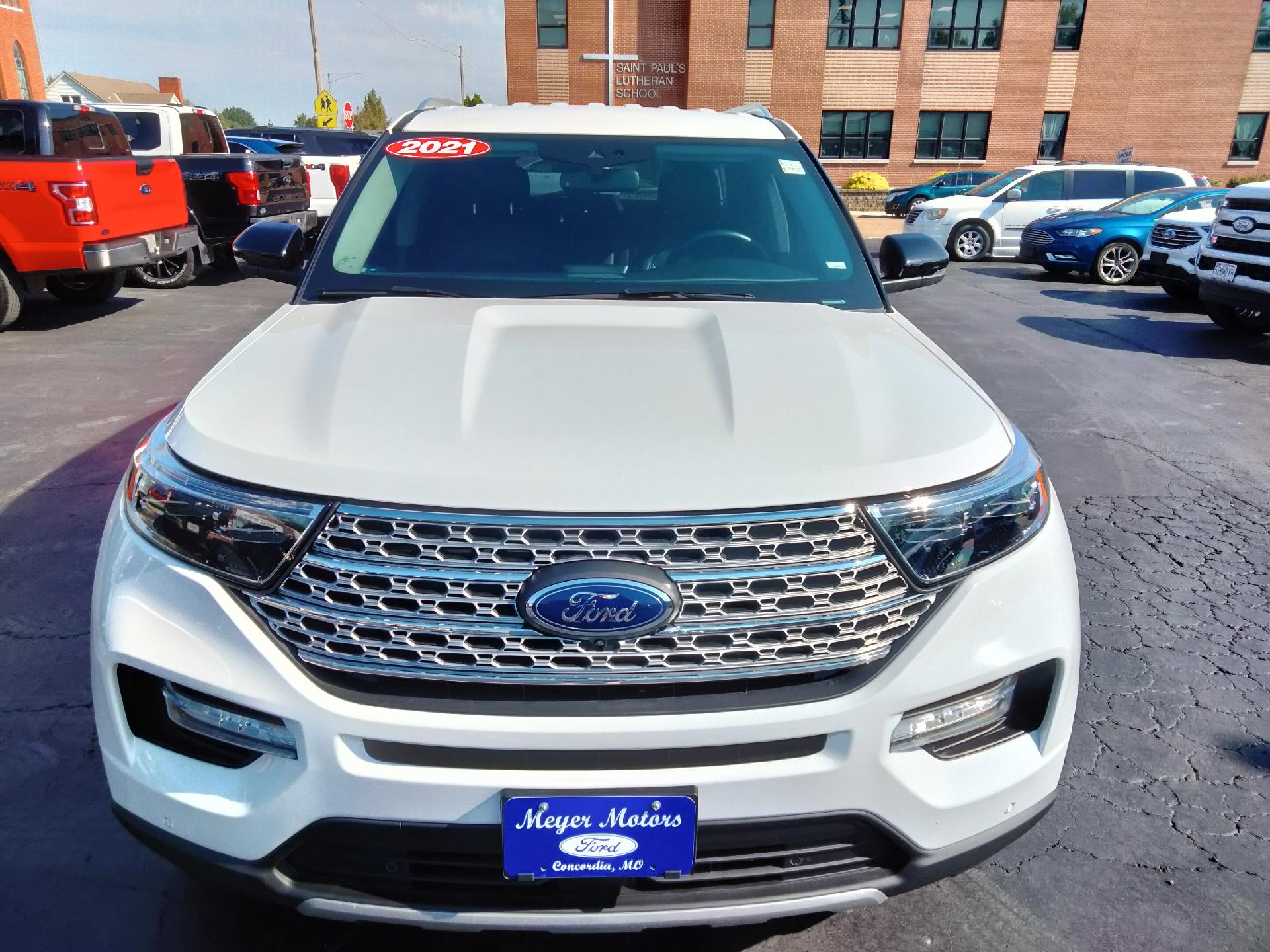 Used 2021 Ford Explorer Limited with VIN 1FMSK8FH9MGA85086 for sale in Kansas City
