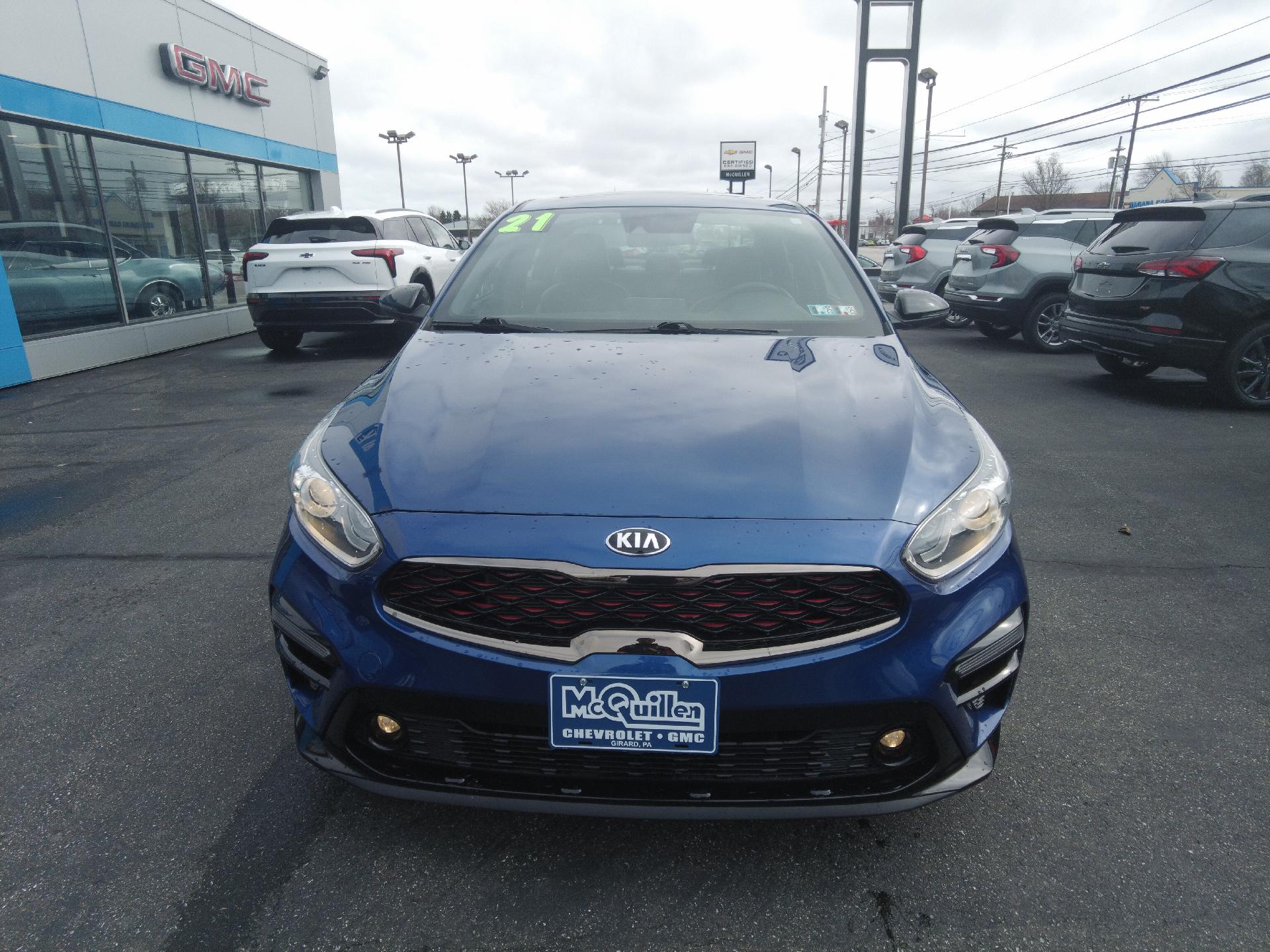 Used 2021 Kia Forte GT-Line with VIN 3KPF34AD5ME280859 for sale in Girard, PA