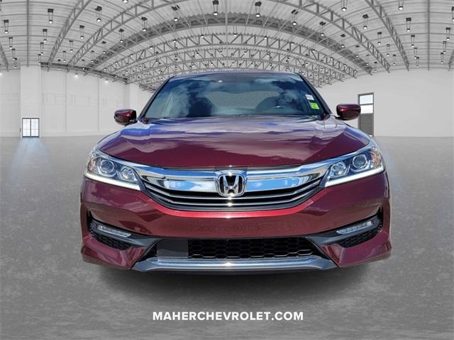 Used 2017 Honda Accord Sport with VIN 1HGCR2F60HA155231 for sale in Saint Petersburg, FL