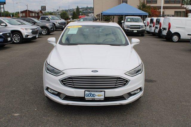 Used 2018 Ford Fusion Titanium with VIN 3FA6P0D90JR168596 for sale in Renton, WA