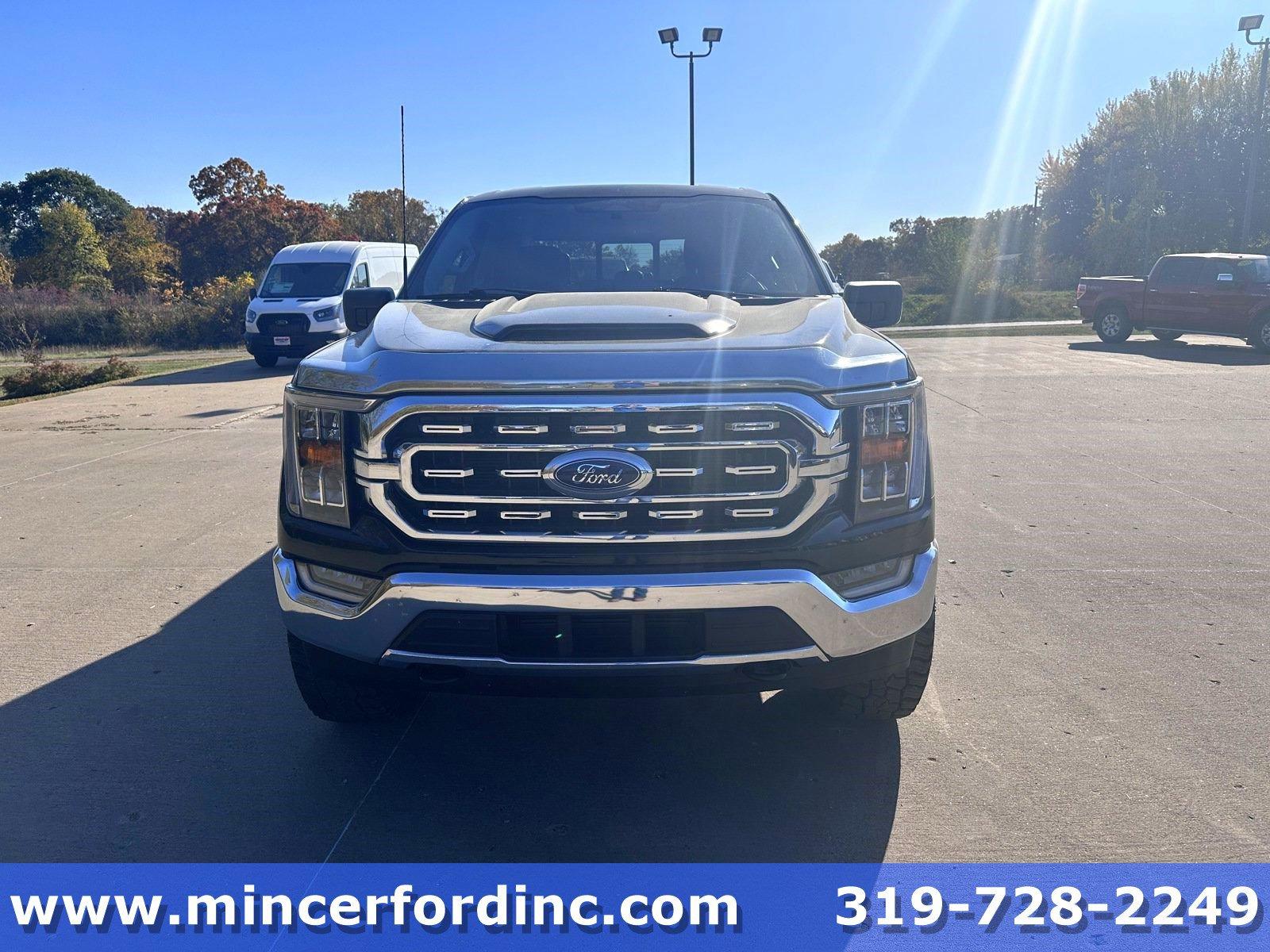 Used 2022 Ford F-150 XLT with VIN 1FTFW1E80NFB40020 for sale in Columbus Junction, IA