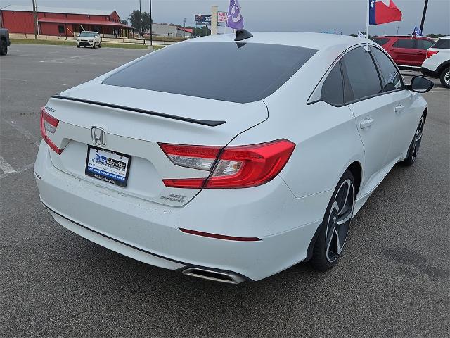 2022 Honda Accord Sedan Vehicle Photo in EASTLAND, TX 76448-3020