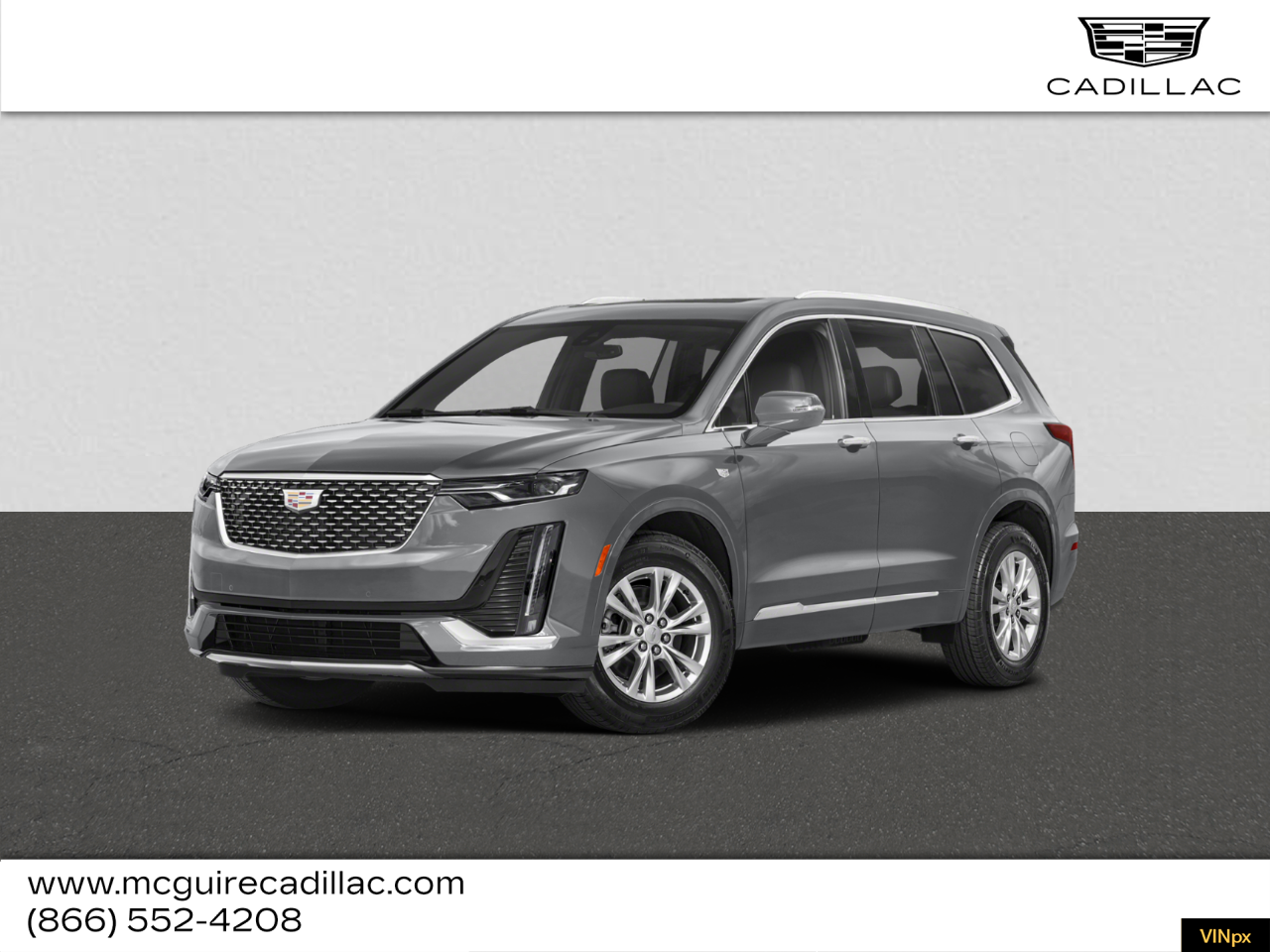 new 2024 Silver 3.6L 6 cyl Fuel Injected Cadillac XT6 For Sale in