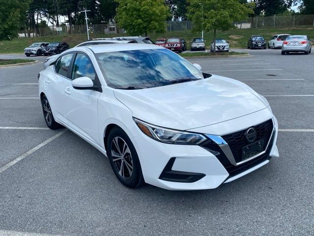 Used 2021 Nissan Sentra SV with VIN 3N1AB8CVXMY225755 for sale in Germantown, MD