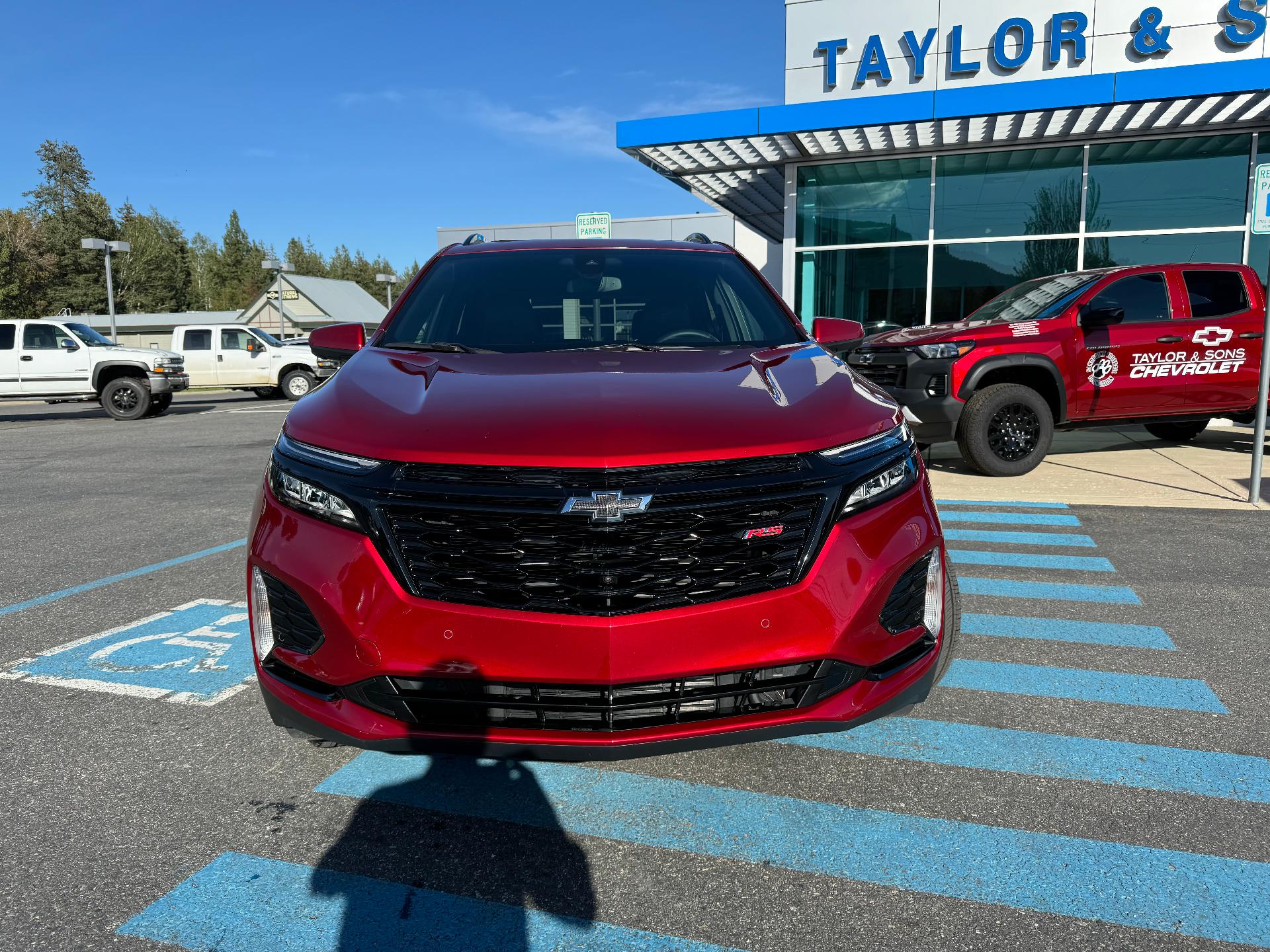 Used 2024 Chevrolet Equinox RS with VIN 3GNAXWEG7RS127947 for sale in Ponderay, ID