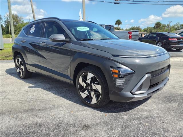 Certified 2024 Hyundai Kona Limited with VIN KM8HE3A33RU038449 for sale in Cocoa, FL