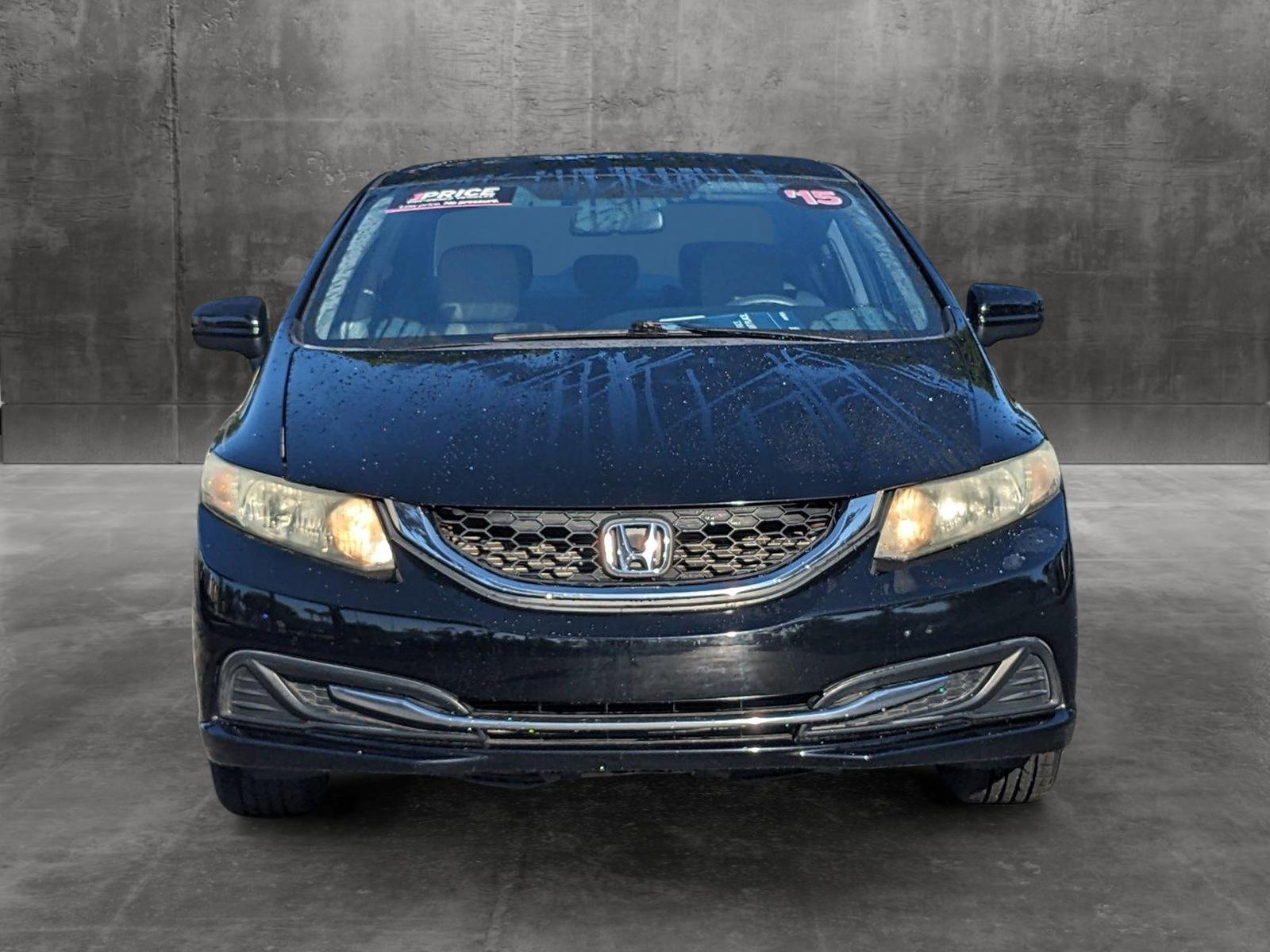 2015 Honda Civic Sedan Vehicle Photo in GREENACRES, FL 33463-3207