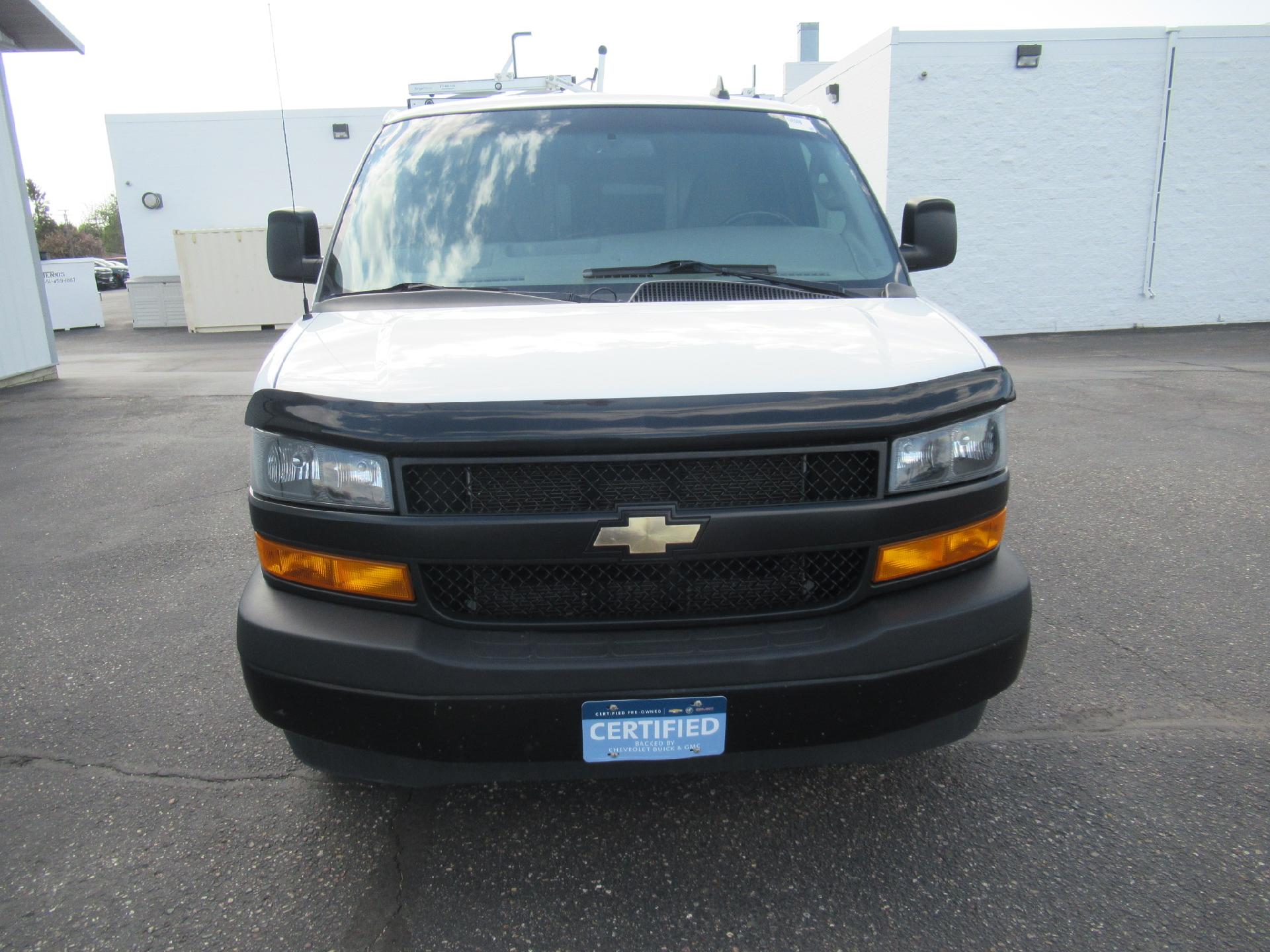 Certified 2020 Chevrolet Express Cargo Work Van with VIN 1GCWGAFGXL1258153 for sale in Prescott, WI