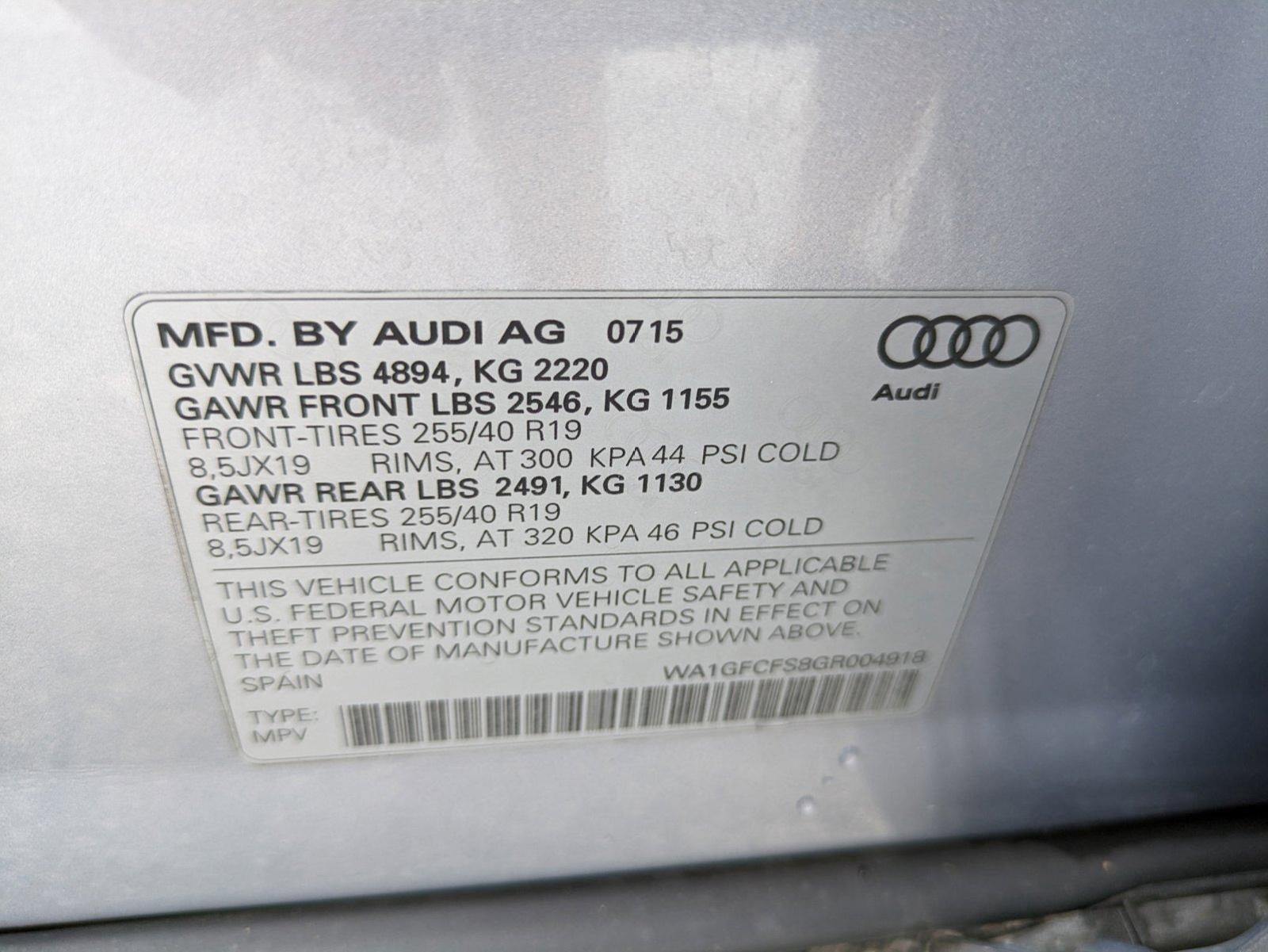 2016 Audi Q3 Vehicle Photo in Sanford, FL 32771