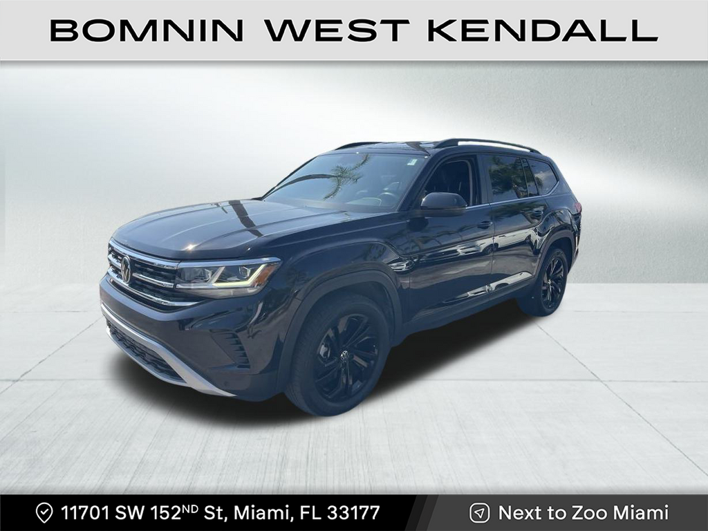 Used 2023 Volkswagen Atlas SE w/Tech with VIN 1V2WR2CAXPC538082 for sale in Miami, FL