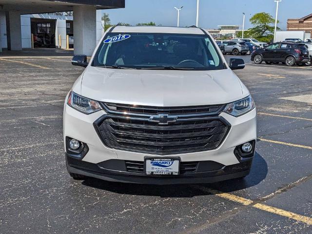 Used 2018 Chevrolet Traverse Premier with VIN 1GNERKKW5JJ131405 for sale in Villa Park, IL