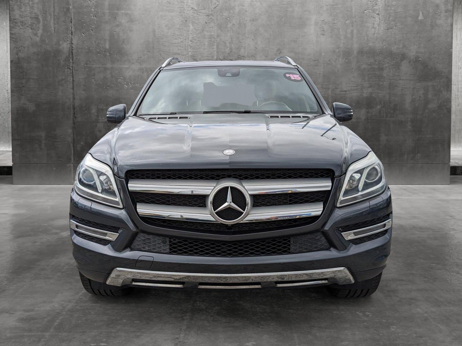 Used 2015 Mercedes-Benz GL-Class GL450 with VIN 4JGDF6EE9FA512877 for sale in Miami, FL