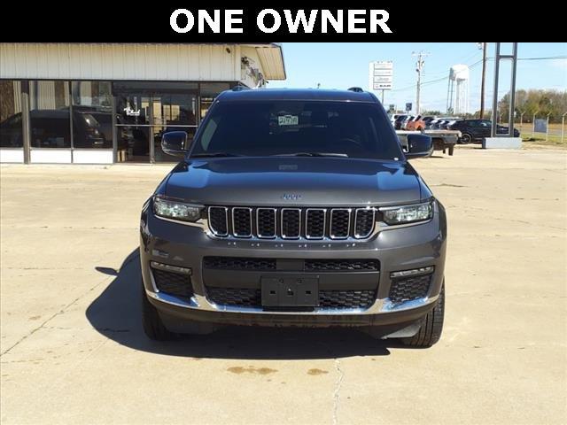 Used 2022 Jeep Grand Cherokee L Limited with VIN 1C4RJKBG7N8522806 for sale in Checotah, OK