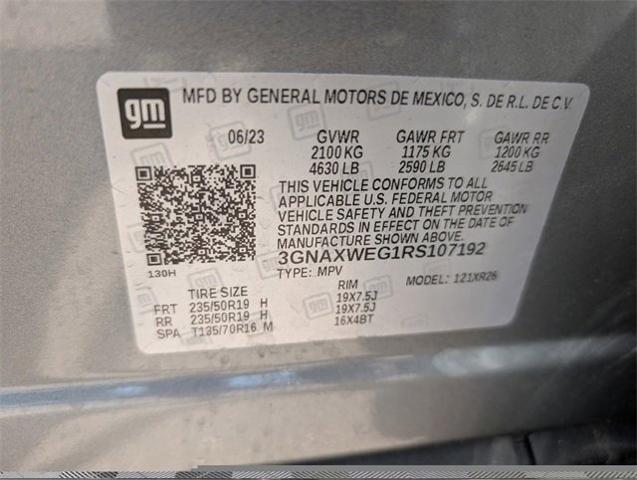 2024 Chevrolet Equinox Vehicle Photo in LITTLETON, CO 80124-2754