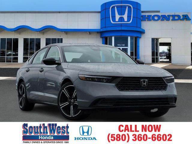 2025 Honda Accord Hybrid Vehicle Photo in LAWTON, OK 73505