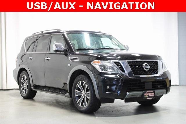Used 2020 Nissan Armada SL with VIN JN8AY2NCXL9618491 for sale in Orrville, OH