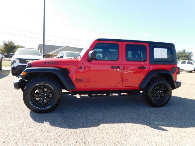 2021 Jeep Wrangler Vehicle Photo in Weatherford, TX 76087