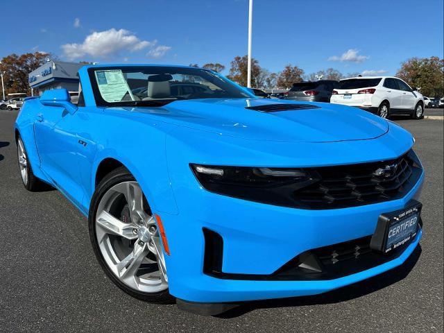 Certified 2022 Chevrolet Camaro LT1 with VIN 1G1FF3D7XN0119157 for sale in Toms River, NJ