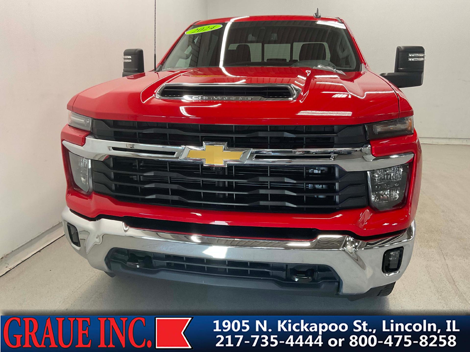 Used 2024 Chevrolet Silverado 3500HD LT with VIN 2GC4YTEY6R1100065 for sale in Lincoln, IL