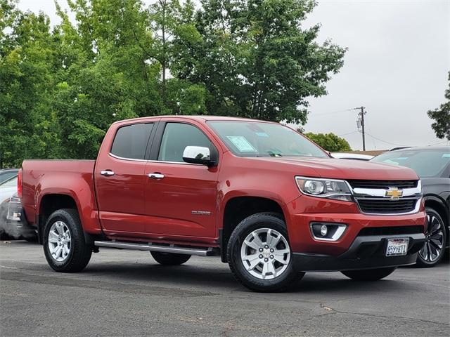 Used 2015 Chevrolet Colorado LT with VIN 1GCGSBE39F1223583 for sale in Napa, CA