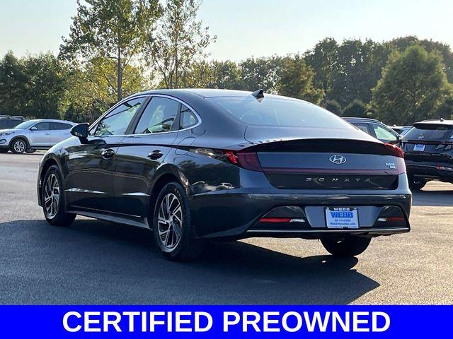 2021 Hyundai SONATA Hybrid Vehicle Photo in Highland, IN 46322-2506