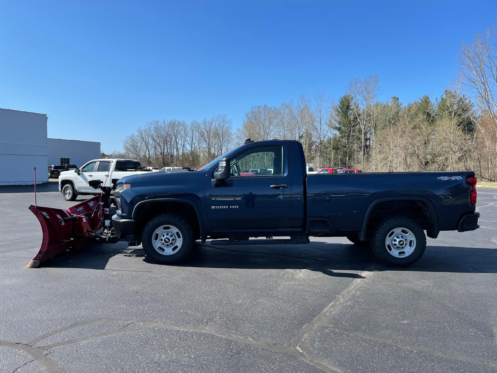 Used 2020 Chevrolet Silverado 2500HD Work Truck with VIN 1GC3YLE71LF135910 for sale in Clare, MI