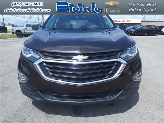 Used 2020 Chevrolet Equinox LT with VIN 2GNAXKEV3L6192744 for sale in Clyde, OH