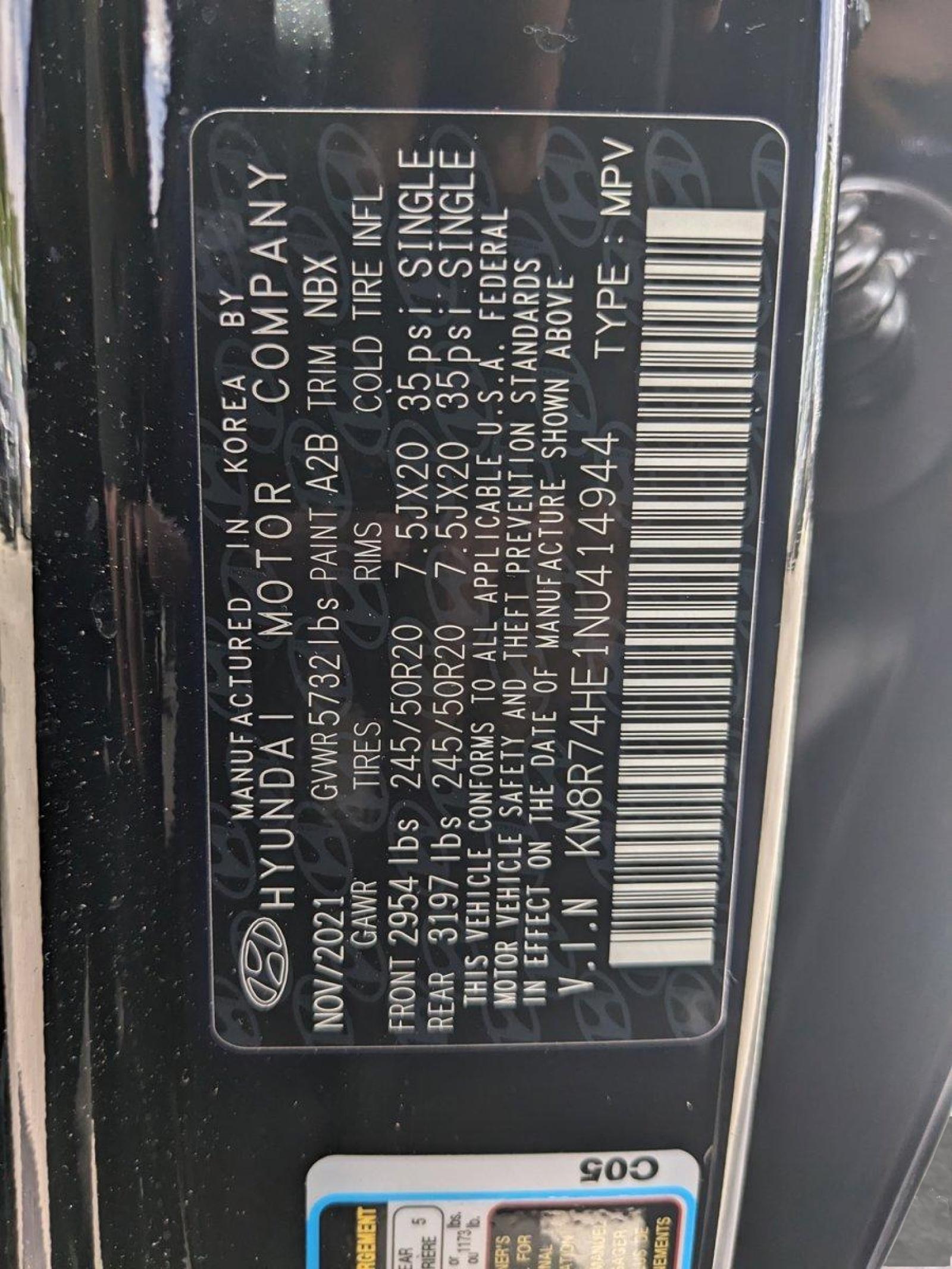 2022 Hyundai Palisade Vehicle Photo in GREENACRES, FL 33463-3207