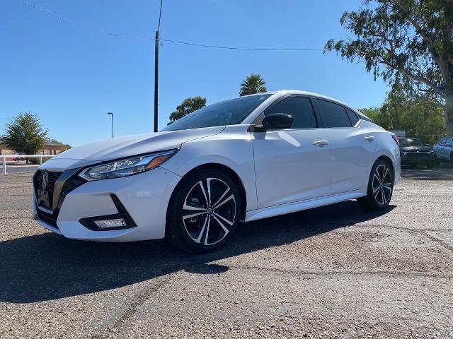 Used 2021 Nissan Sentra SR with VIN 3N1AB8DV9MY320919 for sale in Coolidge, AZ