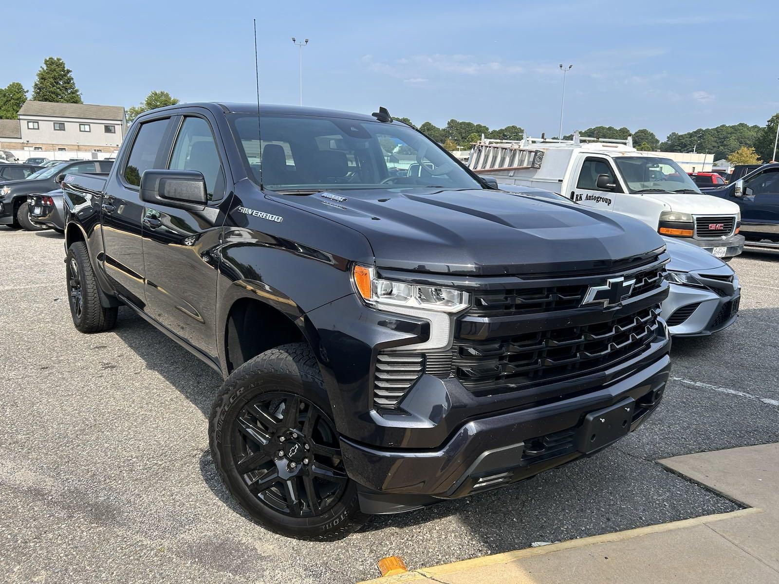 Used 2023 Chevrolet Silverado 1500 RST with VIN 3GCUDEE88PG265045 for sale in Virginia Beach, VA