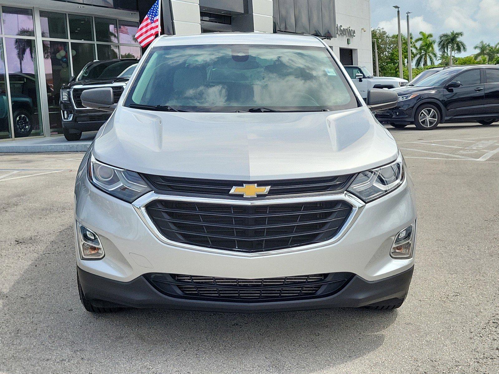 Used 2021 Chevrolet Equinox LS with VIN 3GNAXHEV5MS113631 for sale in Homestead, FL