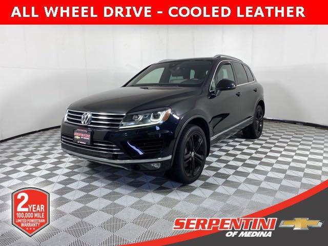 2017 Volkswagen Touareg Vehicle Photo in MEDINA, OH 44256-9001