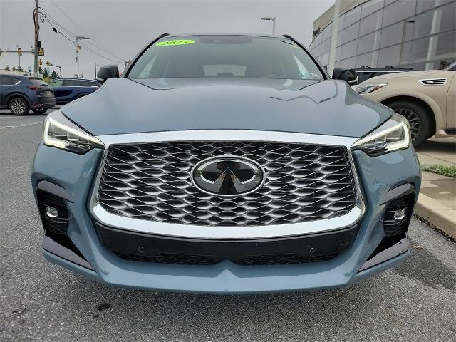 Certified 2023 INFINITI QX55 Sensory with VIN 3PCAJ5LR8PF115661 for sale in Allentown, PA