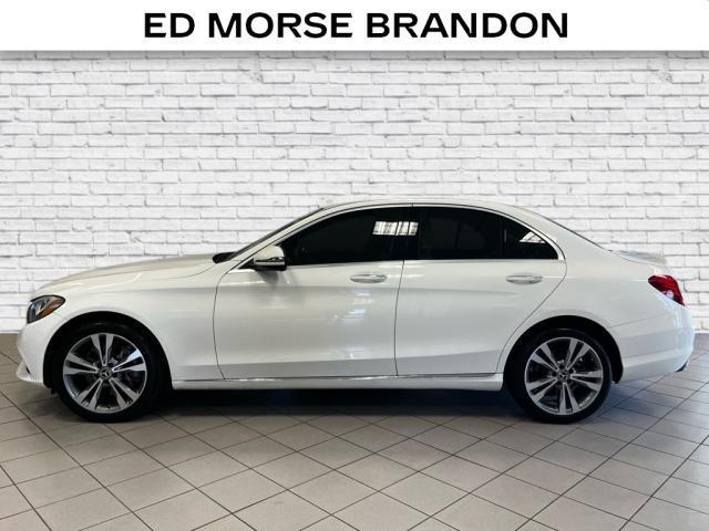 Used 2018 Mercedes-Benz C-Class Sedan C300 with VIN 55SWF4KB9JU279626 for sale in Brandon, FL