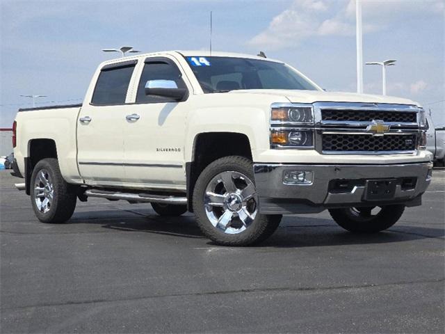 Used 2014 Chevrolet Silverado 1500 LTZ with VIN 3GCUKSEC0EG160358 for sale in Columbus, OH