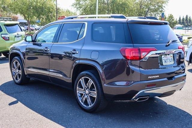 Used 2017 GMC Acadia Denali with VIN 1GKKNXLSXHZ199120 for sale in Folsom, CA