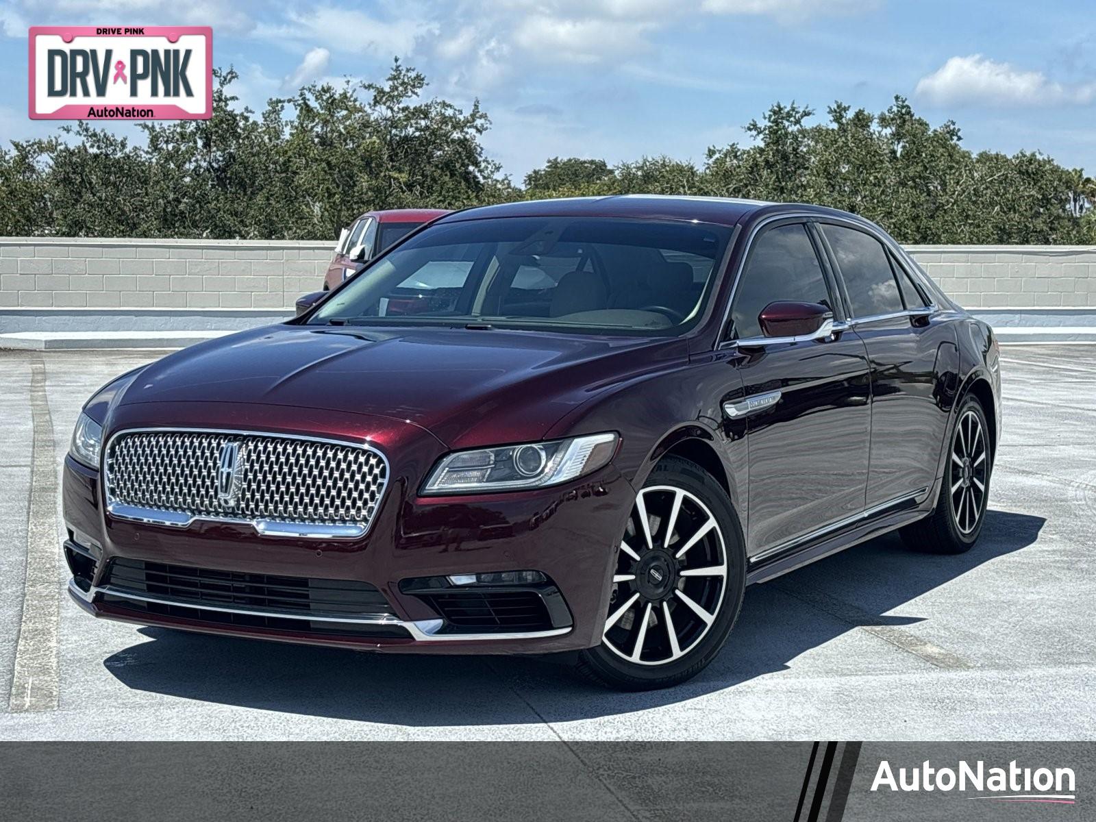 2017 Lincoln Continental Vehicle Photo in Clearwater, FL 33765